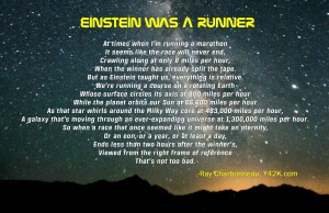 Einstein was a runner