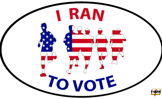 I ran to vote